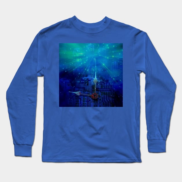 The Time Machine Long Sleeve T-Shirt by rolffimages